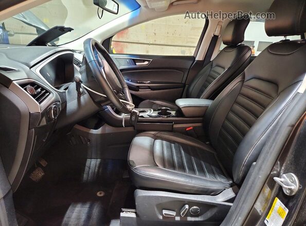 2FMPK4J8XHBB19054 2017 FORD EDGE Gray Front interior view