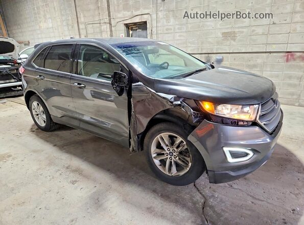 2FMPK4J8XHBB19054 2017 FORD EDGE Gray Front right