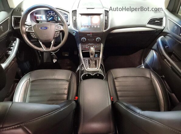 2FMPK4J8XHBB19054 2017 FORD EDGE Gray Dashboard view