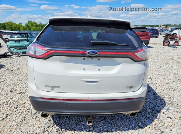 2FMPK4J8XHBB22908 2017 FORD EDGE Белый Вид сзади