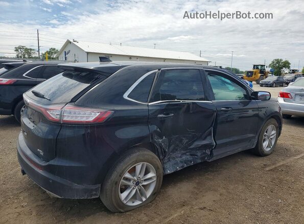 2FMPK4J8XHBC12074 2017 FORD EDGE Charcoal Trasero derecho
