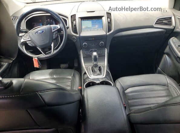 2FMPK4J8XHBC12074 2017 FORD EDGE Charcoal Vista del salpicadero