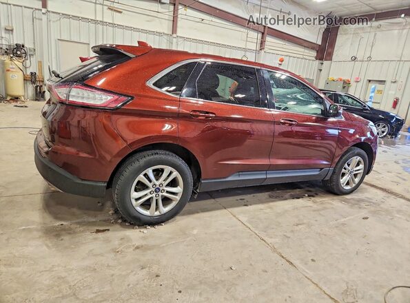 2FMPK4J90GBB03291 2016 FORD EDGE Brown Հետևի աջ