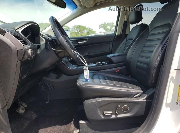 2FMPK4J90GBC20403 2016 FORD EDGE White Front interior view