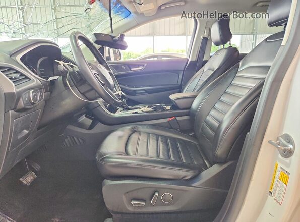 2FMPK4J90GBC57970 2016 FORD EDGE White Вид салону спереду