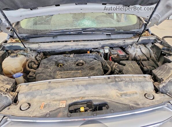2FMPK4J90HBC44489 2017 FORD EDGE Tan Вид підкапотного простору