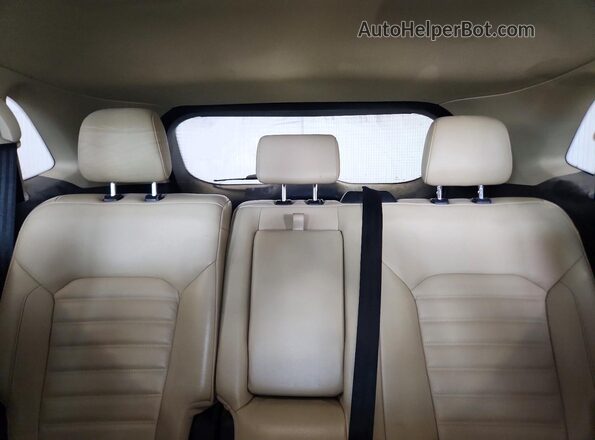 2FMPK4J90HBC44489 2017 FORD EDGE Tan Вид задніх сидінь