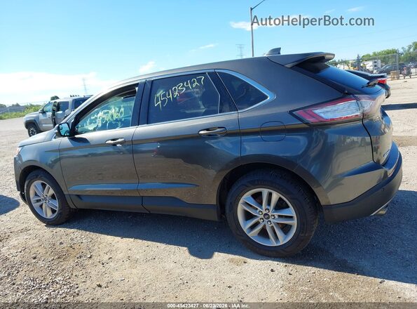 2FMPK4J90JBB56970 2018 FORD EDGE Gray სალონის 360-გრადუსიანი ხედი