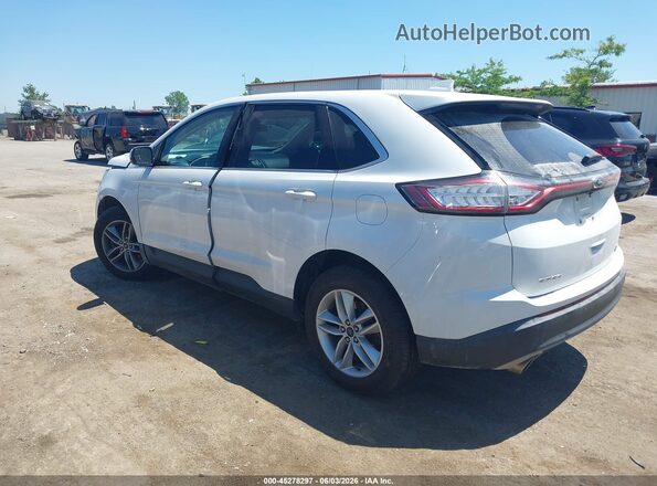 2FMPK4J90JBC04287 2018 FORD EDGE White Trasero izquierdo
