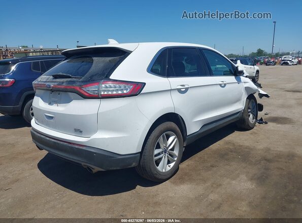 2FMPK4J90JBC04287 2018 FORD EDGE White Trasero derecho