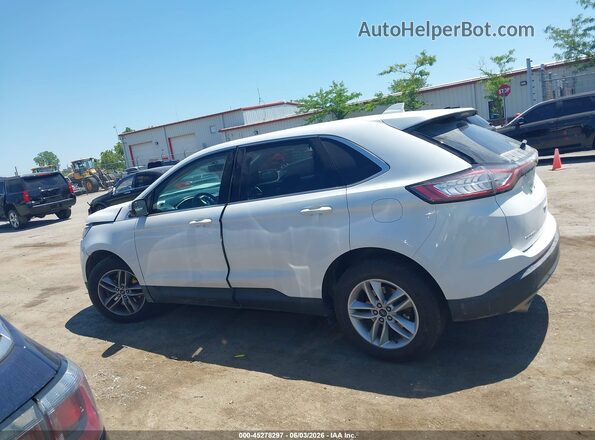 2FMPK4J90JBC04287 2018 FORD EDGE White Vista interior de 360 grados