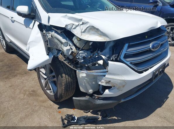 2FMPK4J90JBC04287 2018 FORD EDGE White Vista frontal