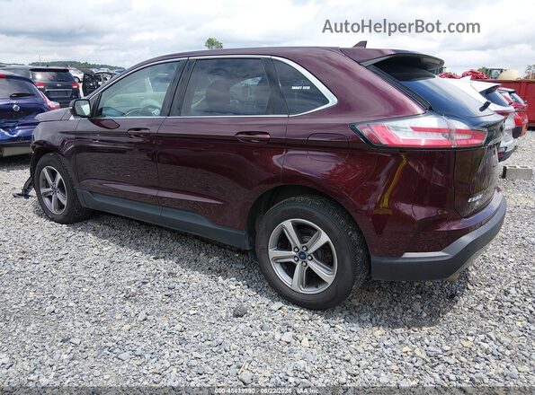 2FMPK4J90KBB40785 2019 FORD EDGE Темно-бордовый Задняя левая четверть