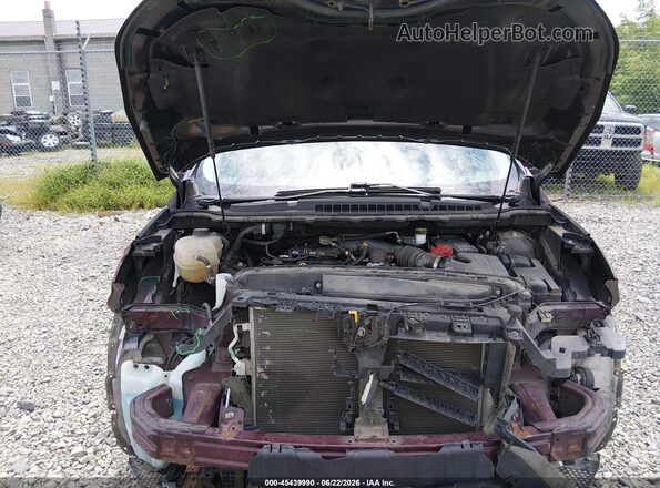 2FMPK4J90KBB40785 2019 FORD EDGE Темно-бордовый Вид сзади