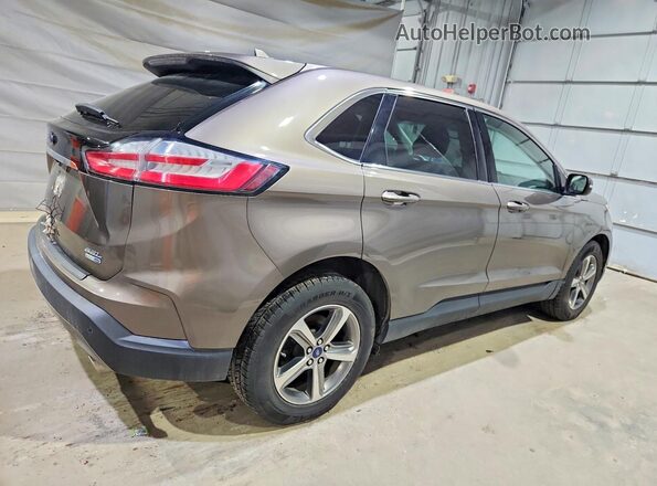 2FMPK4J90KBC42233 2019 FORD EDGE Brown 
