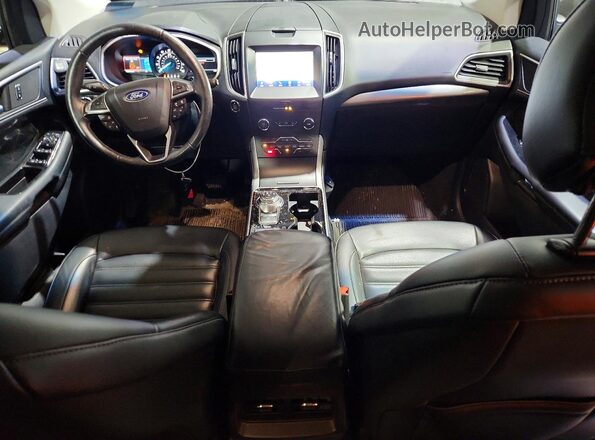 2FMPK4J90KBC42233 2019 FORD EDGE Brown 