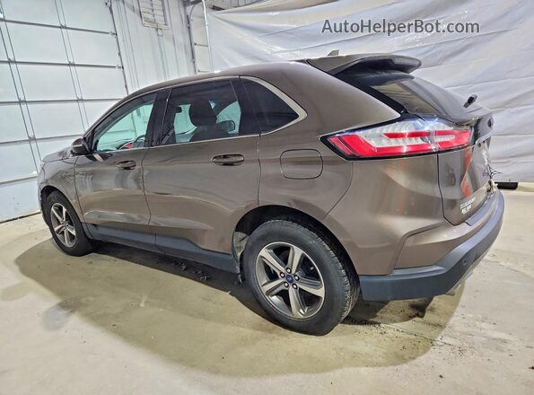 2FMPK4J90KBC42233 2019 FORD EDGE Brown 