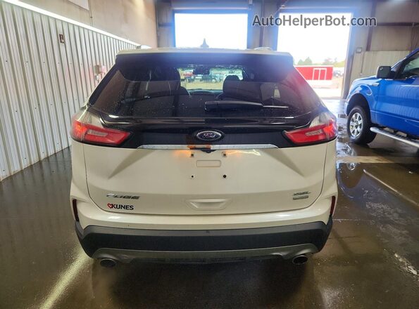 2FMPK4J90KBC71070 2019 FORD EDGE White უკანა ხედი