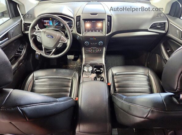 2FMPK4J90KBC71070 2019 FORD EDGE White წინა პანელის ხედი