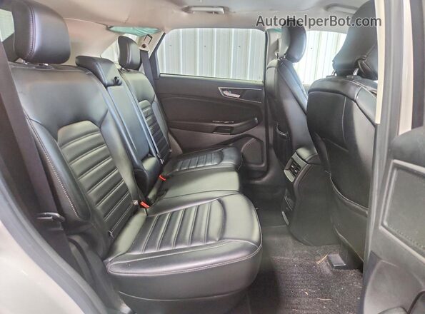 2FMPK4J90KBC71070 2019 FORD EDGE White უკანა სავარძლების ხედი
