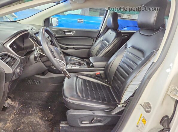 2FMPK4J90KBC71070 2019 FORD EDGE White წინა სალონის ხედი