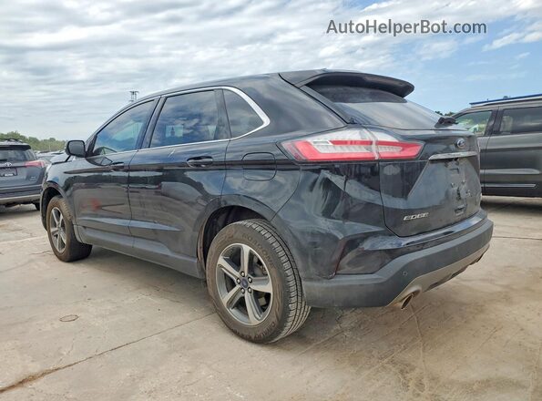 2FMPK4J90LBB21722 2020 FORD EDGE Черный Задняя левая четверть