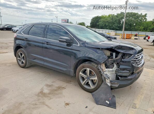 2FMPK4J90LBB21722 2020 FORD EDGE Черный Передняя правая четверть