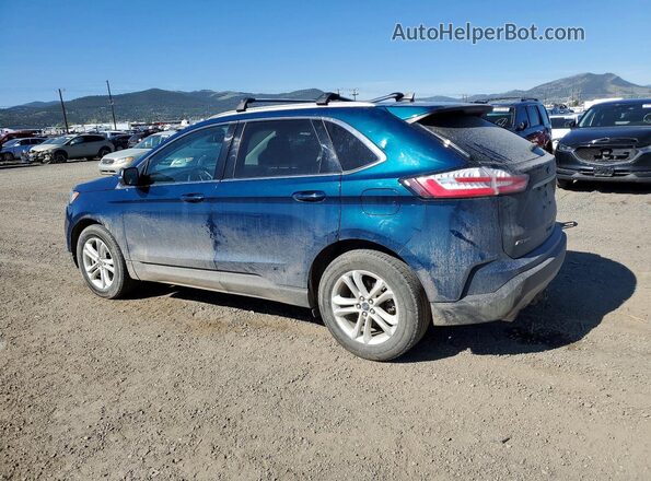 2FMPK4J90LBB60908 2020 FORD EDGE Blue უკანა მარცხენა