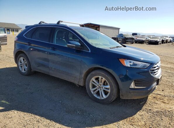 2FMPK4J90LBB60908 2020 FORD EDGE Blue წინა მარჯვენა