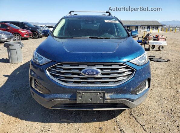 2FMPK4J90LBB60908 2020 FORD EDGE Blue წინა ხედი