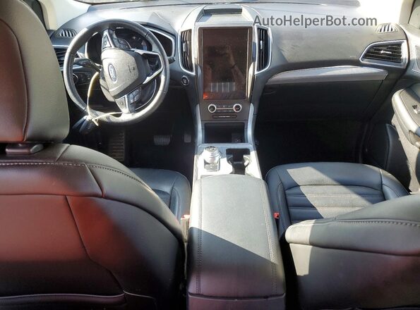 2FMPK4J90MBA12646 2021 FORD EDGE Gray წინა პანელის ხედი