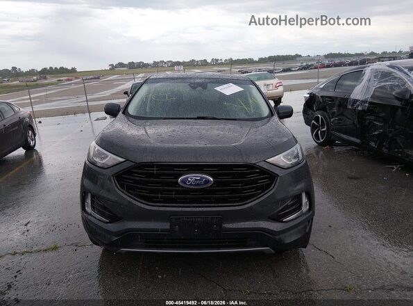 2FMPK4J90MBA24182 2021 FORD EDGE Gray Սալոնի հետևի տեսք