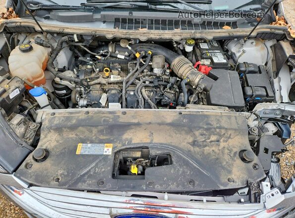 2FMPK4J90NBA03768 2022 FORD EDGE Silver ძრავის განყოფილების ხედი