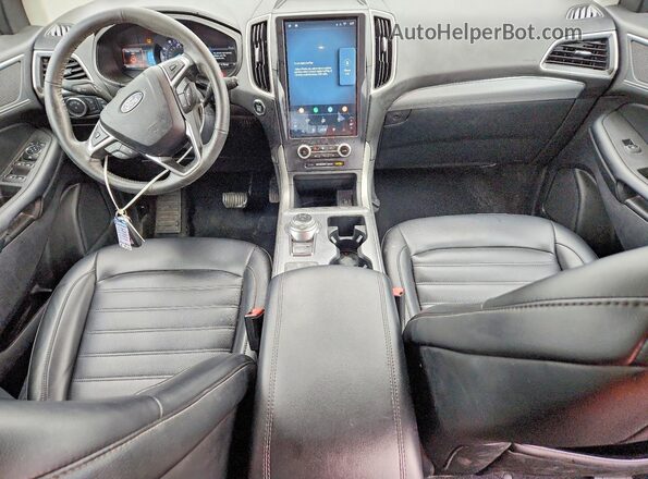 2FMPK4J90NBA03768 2022 FORD EDGE Silver წინა პანელის ხედი