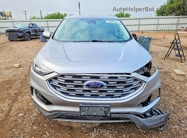 2FMPK4J90NBA03768 2022 FORD EDGE Silver წინა ხედი