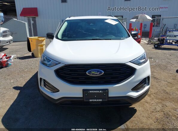 2FMPK4J90NBA06394 2022 FORD EDGE White Widok zestawu wskaźników