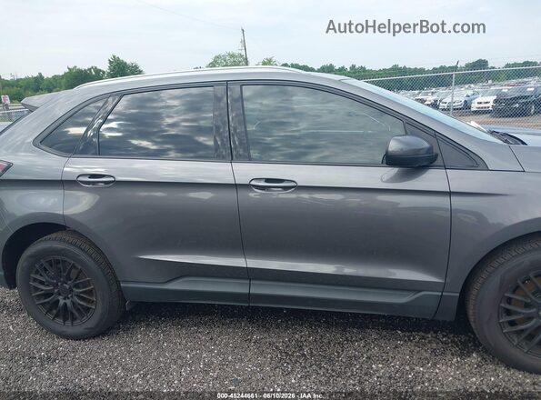 2FMPK4J90NBA25060 2022 FORD EDGE Gray უკანა სალონის ხედი