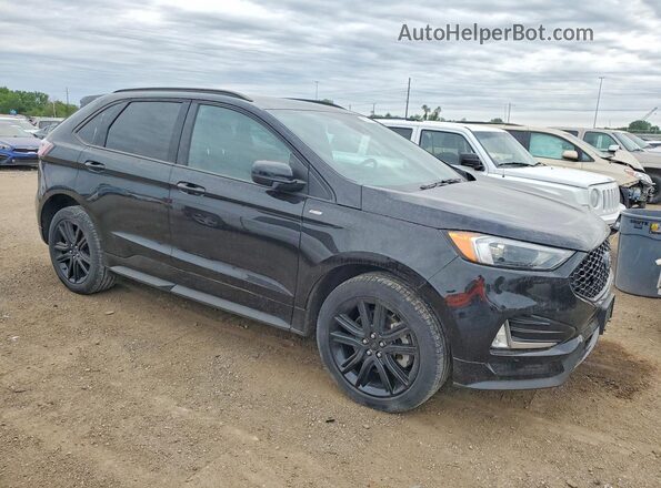 2FMPK4J90NBA29092 2022 FORD EDGE Black Առջևի աջ