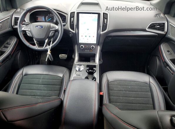 2FMPK4J90NBA29092 2022 FORD EDGE Black Առջևի վահանակի տեսք