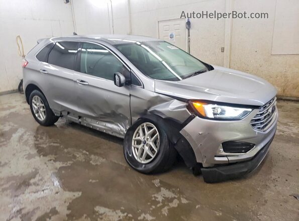 2FMPK4J90NBA37998 2022 FORD EDGE Серебряный Передняя правая четверть