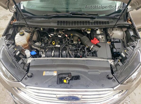 2FMPK4J90NBA37998 2022 FORD EDGE Серебряный Вид подкапотного пространства