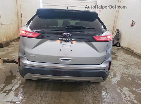 2FMPK4J90NBA37998 2022 FORD EDGE Серебряный Вид сзади