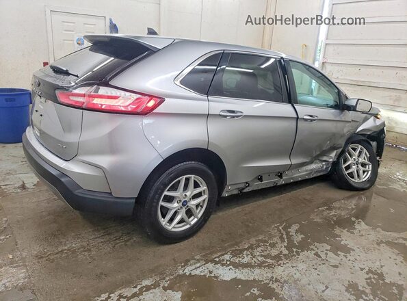 2FMPK4J90NBA37998 2022 FORD EDGE Серебряный Задняя правая четверть