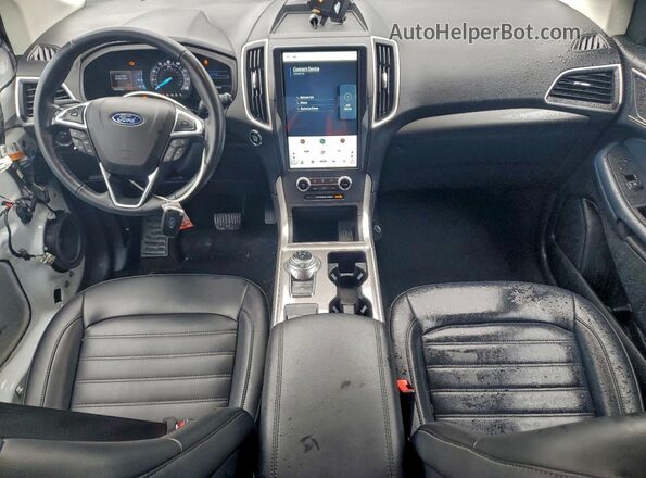 2FMPK4J90PBA38698 2023 FORD EDGE White Вид панелі приладів