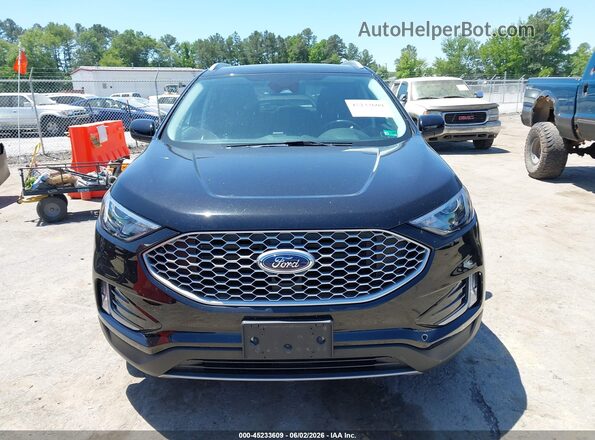 2FMPK4J90PBA52861 2023 FORD EDGE Black Սարքավորումների վահանակի տեսք