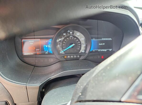 2FMPK4J90RBA68478 2024 FORD EDGE Silver Widok zestawu wskaźników