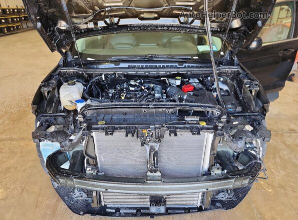 2FMPK4J90RBA70165 2024 FORD EDGE Black Engine compartment view