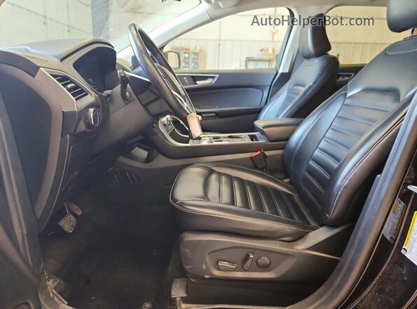2FMPK4J90RBA70165 2024 FORD EDGE Black Front interior view
