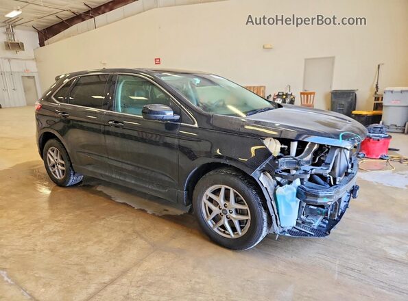 2FMPK4J90RBA70165 2024 FORD EDGE Black Front right