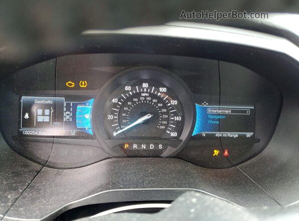 2FMPK4J90RBA72322 2024 FORD EDGE Black Սարքավորումների վահանակի տեսք